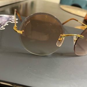 Cartier Sunglasses round lenses